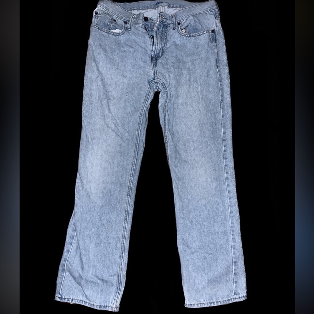 Old Navy Blue Straight Jeans
